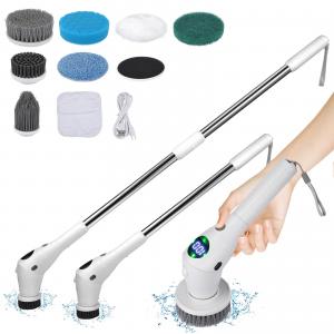 Buy cheap Multifunction Electric Rotating Scrubber Brush Tile Cleaning Automatic product