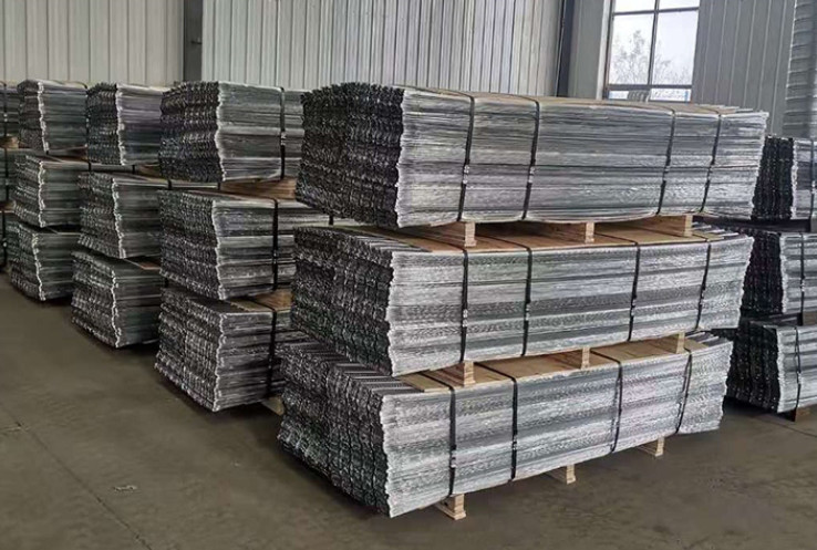Concrete Hi Rib Metal Lath Permanent Formwork Galvanized Mesh