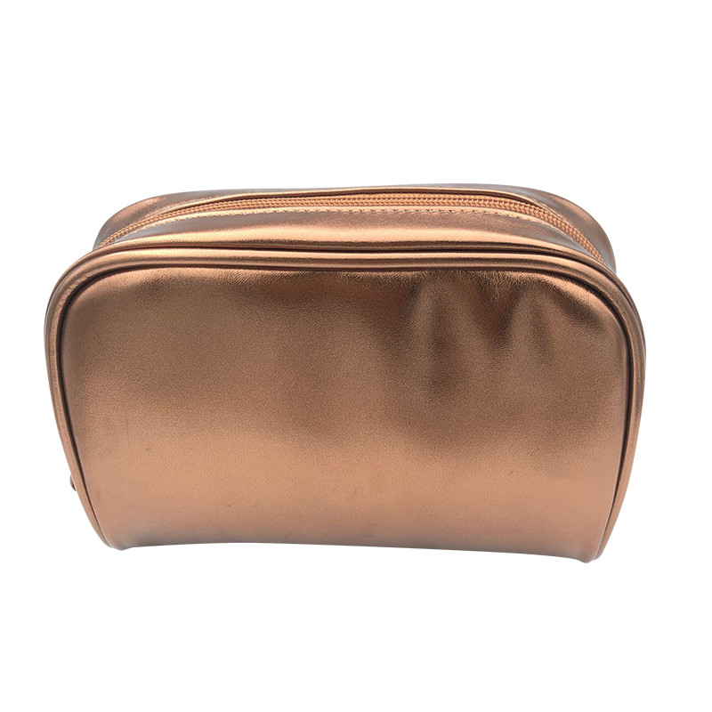 ISO9001 Certificate PU Leather Cosmetic Makeup Bag