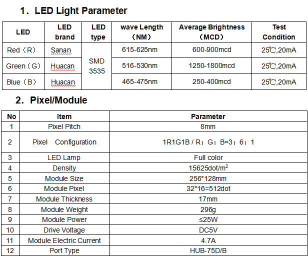 P8 outdoor SMD led module display panel p8 outdoor led advertising display screen