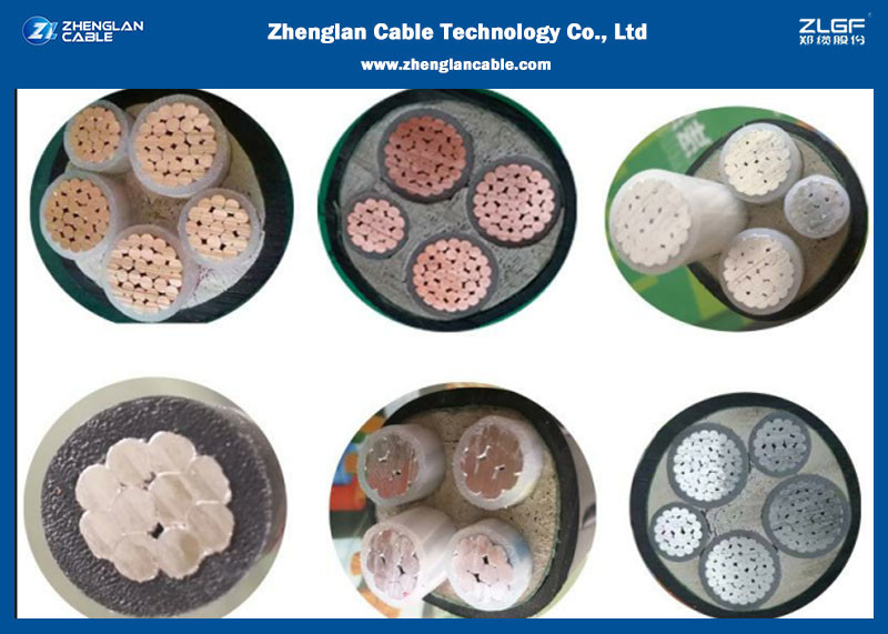 1kv PVC Insulated Copper Cable 4x50mm2 Low Voltage Power Cable
