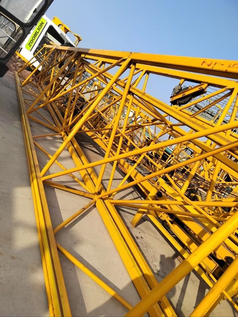 Zoomlion Heavy Industry Tower Crane (6013-6) for Sale, Maximum Boom Tip Lifting 1.3 Tons