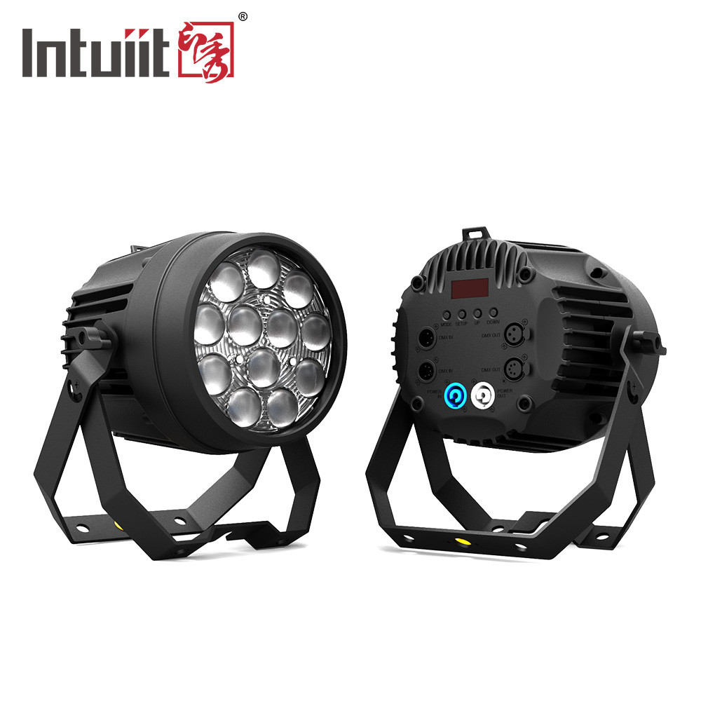 Waterproof Wireless DMX Outdoor 12x10W RGBW 6in1 IP65 LED Par Light