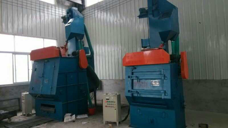 Tumble Belt Type Steel Shot Blasting Machine With Commissioning And Training Service