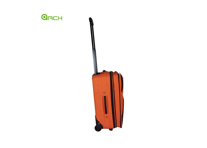 600D Classic Polyester Soft Sided Luggage with Two Front Pockets