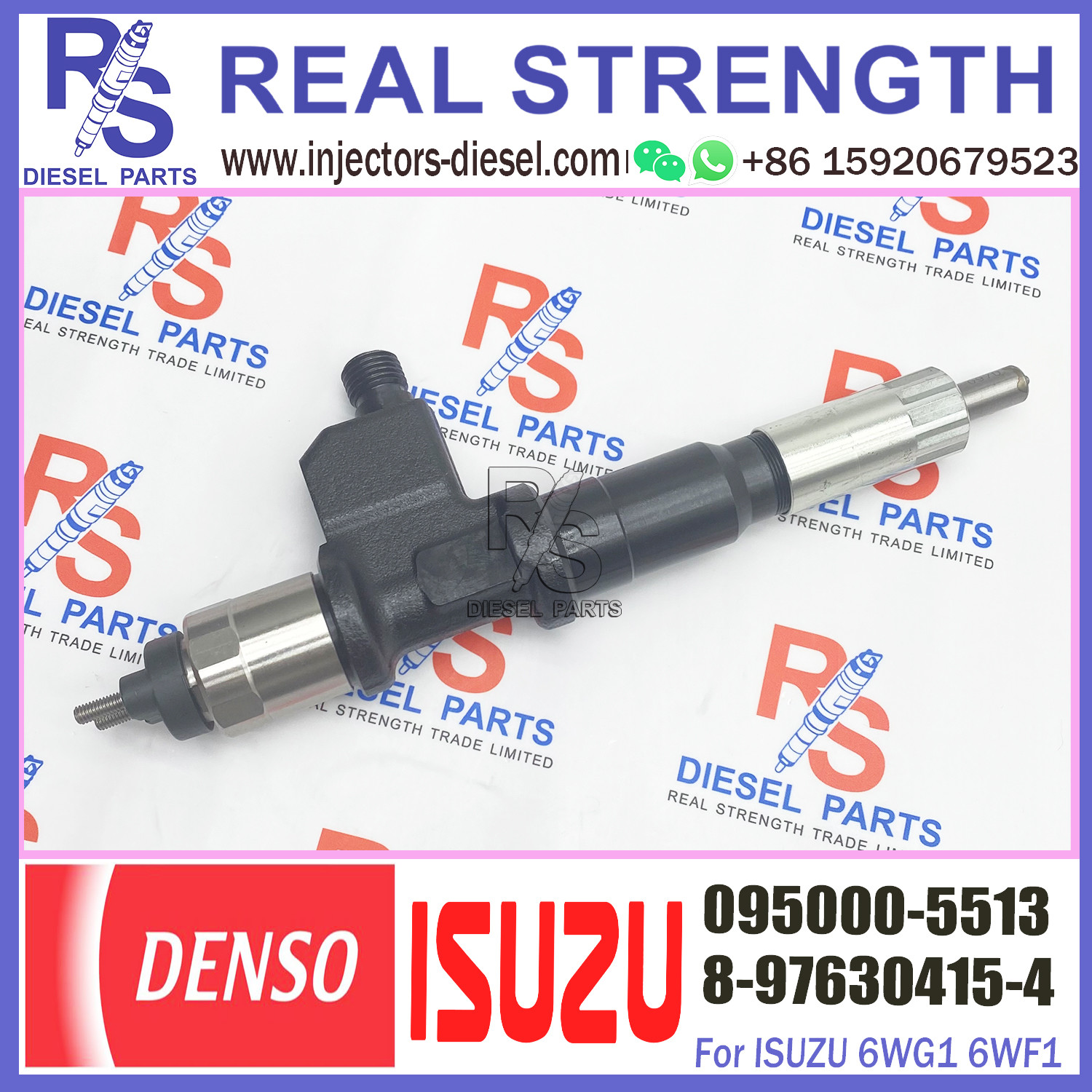 Diesel injector assembly pump common rail injector 095000 5513 0950005513 095000-5513 for diesel engine