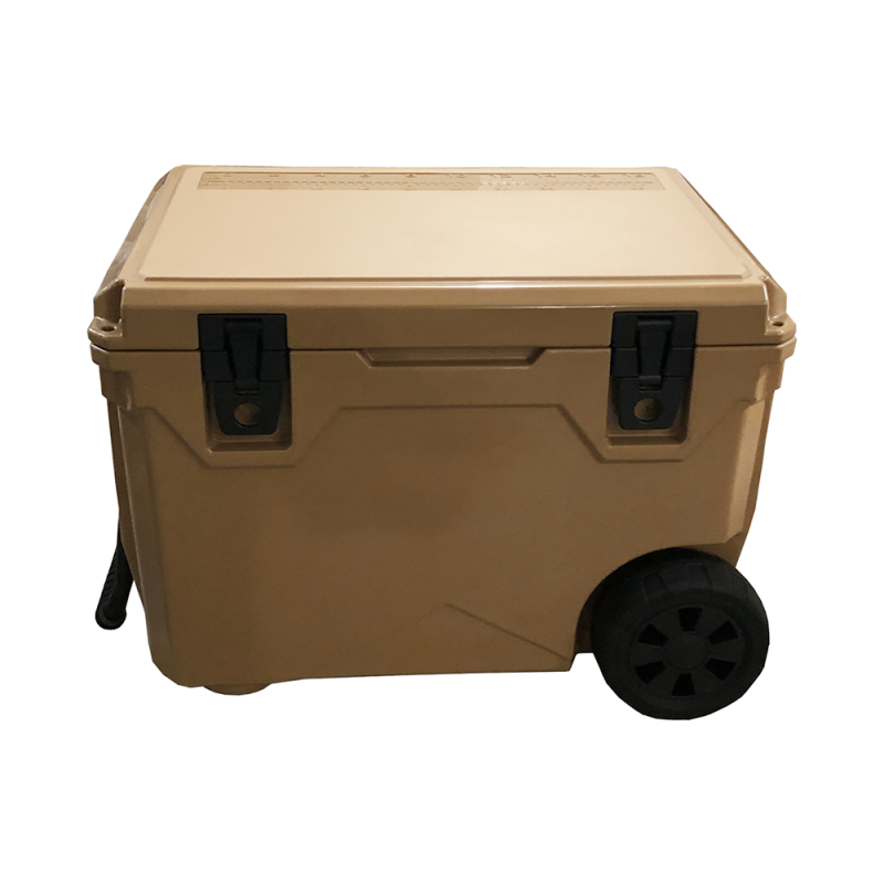 Hot Sale Plastic in Stocks Large Size Locking Ice Cooler Box
