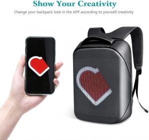 Buy cheap Programmable Backpack LED Screen Graffiti Display For College Students product