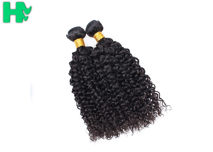 9A Russian Kinky Curly Virgin Hair Bundles Double Layers Hair Weft