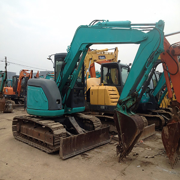 Medium Size Excavator Used Kobelco 75 Low Working Hours Machinery Repair Shops