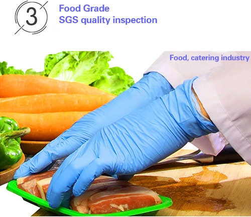 Oil Proof Disposable Nitrilo Gloves 4.5g For Personal Care