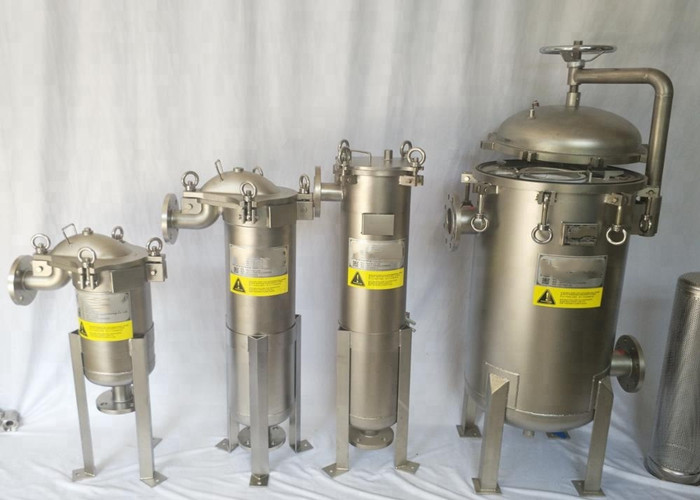 Mechanical High Pressure Filter Housing , PP Sanitary Filter Housing