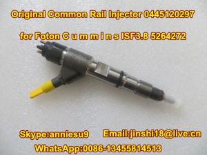 Buy cheap Genuine& New Common Rail Injector 0445120297 for Beijing Foton ISF3.7 5264272 product