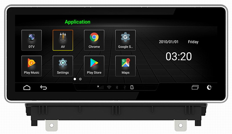 Ouchuangbo multimedia player gps radio for Audi A3 2014-2017 support BT MP3 mirror link android 8.0 OS 4+32
