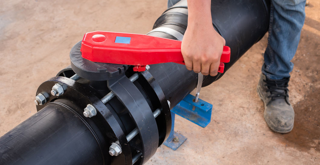 4&quot; PVC Butterfly Valve with Gear Type for Swimming Pool