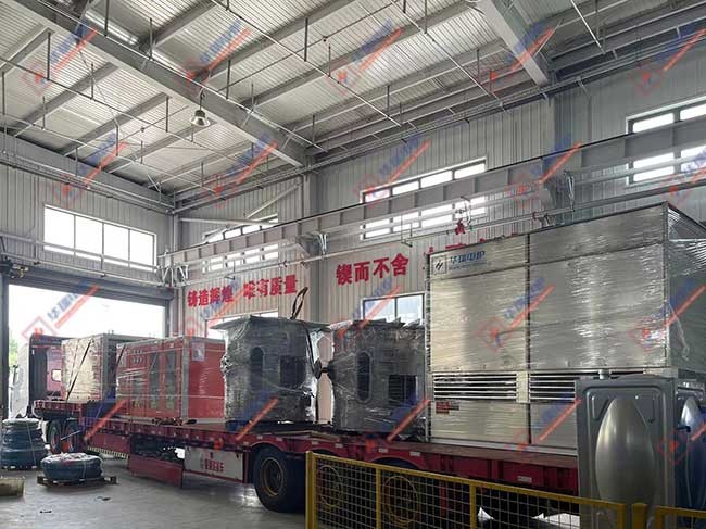 Aluminum Shell Electric Induction Melting Furnace High Durability