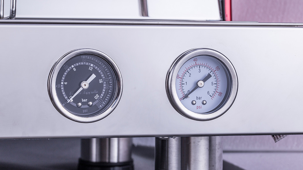 58mm Filter Dual Boiler 15 Bar Espresso Machine Stainless Steel