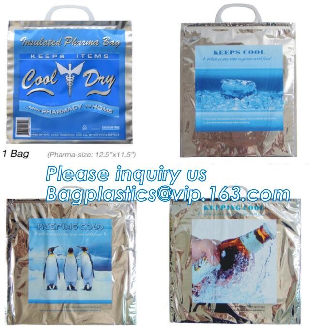 custom bulk waterproof large soft folding food delivery picnic lunch tote grocery cooler bag aluminum foil thermal bags