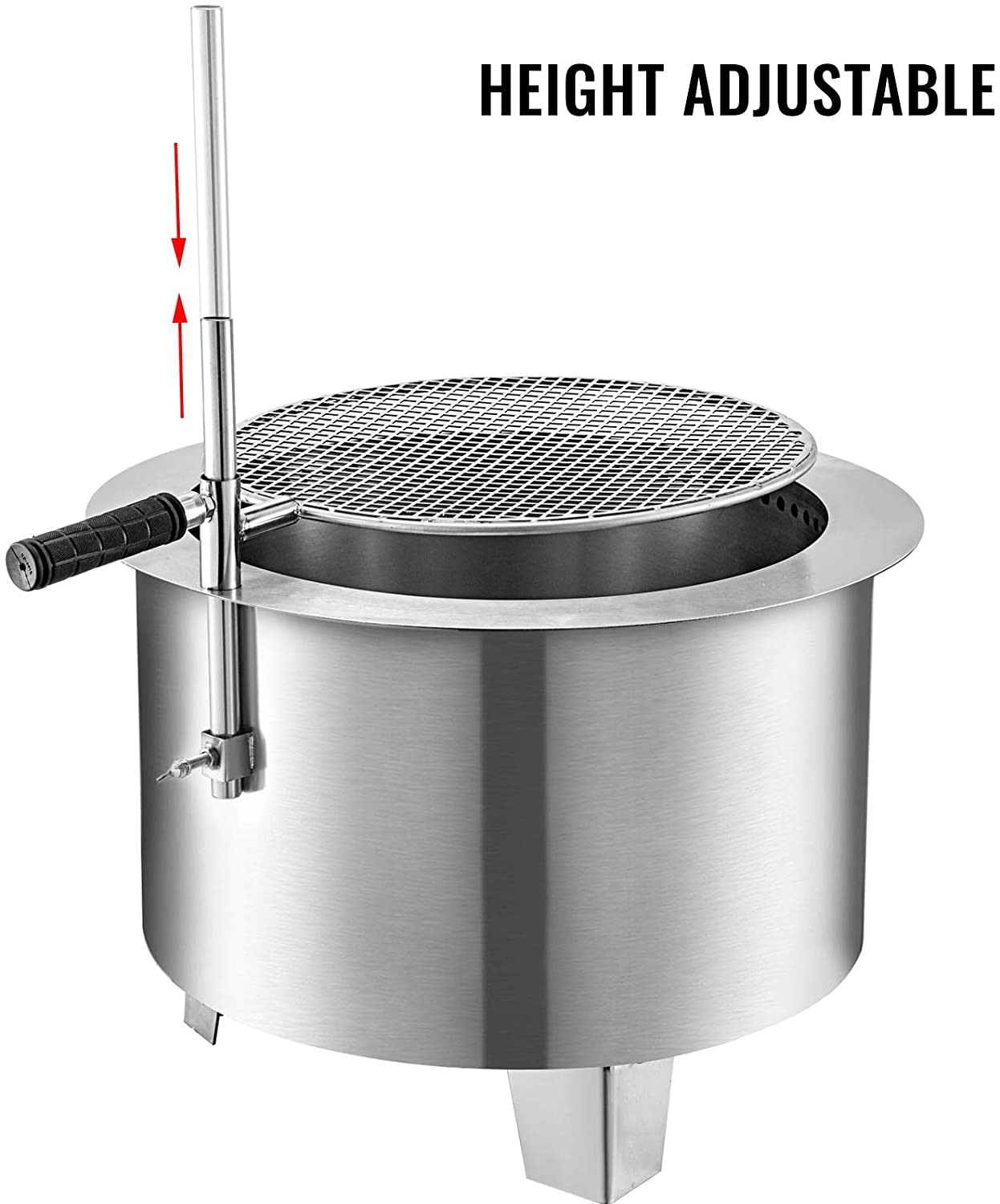 Stainless Steel Outdoor Portable Smokeless Fire Pit For All Season