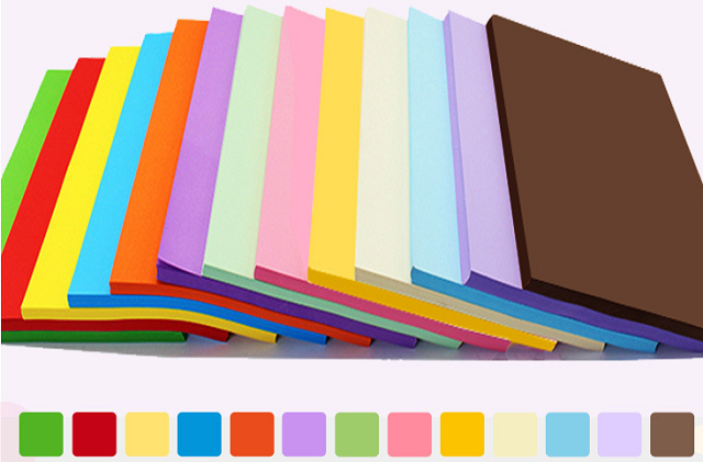 230gram 350gram Red Blue Sturdy Uncoated Bristol Cardboard For Book Cover 70 x 100cm