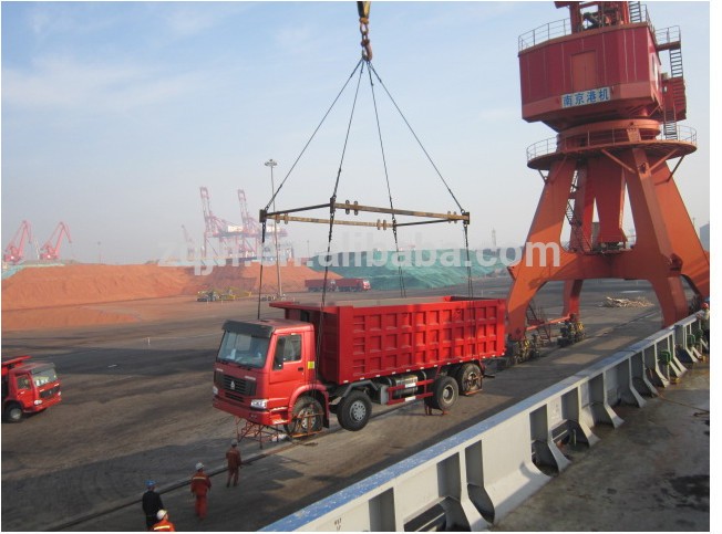 Sinotruk HOWO 6X4 Heavy Dump Truck , 10 Wheel Dump Truck 336 HP