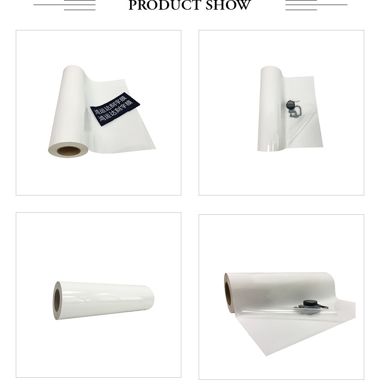 custom Width 50cm 100cm Heat Transfer Vinyl Film For Clothing Hat Bag
