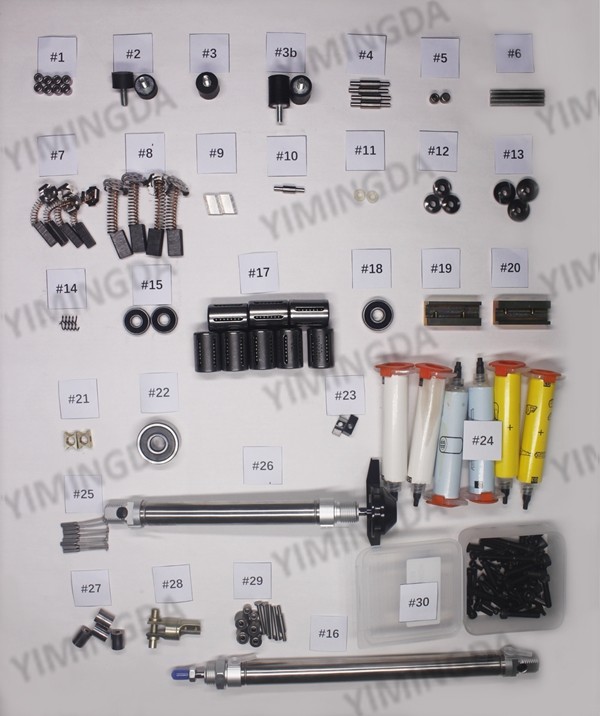 Component Parts No 130687+130688 Auto Cutter Spare Parts For Q80 Cutter
