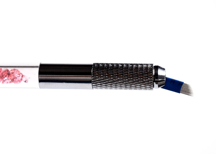 Premium Quality New Crystal Double Heads Microblading Manual Pen for Permanent Makeup Tattoo Hand Tool
