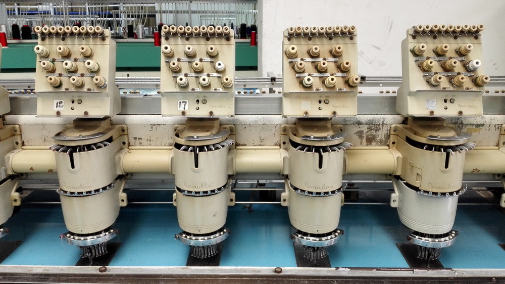 Multipurpose Computerised Used Barudan Embroidery Machine 20 Heads