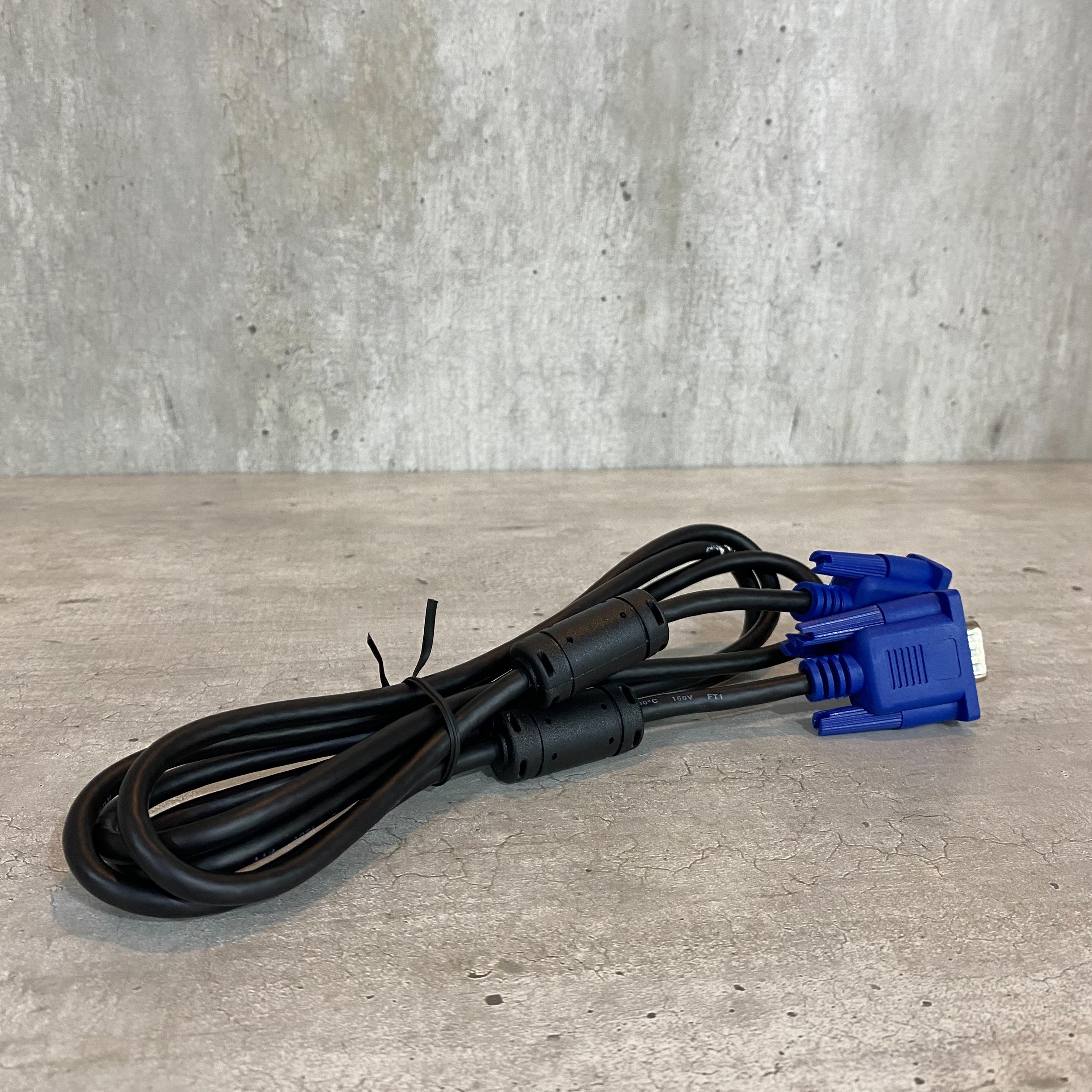 Male To Male 15 Pin VGA Audio Cable HD Computer Monitor VGA Cable 1.5m Length