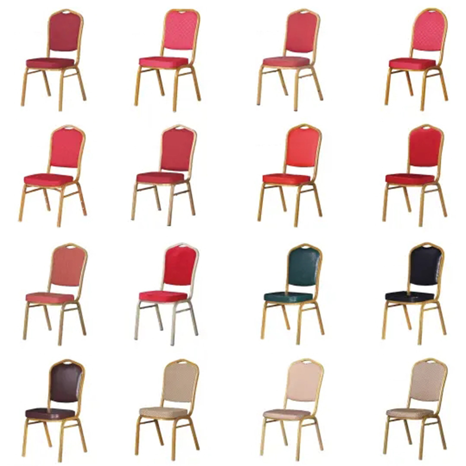 22kg Commercial Blue Banquet Chairs Fabric Back Banquette Chairs