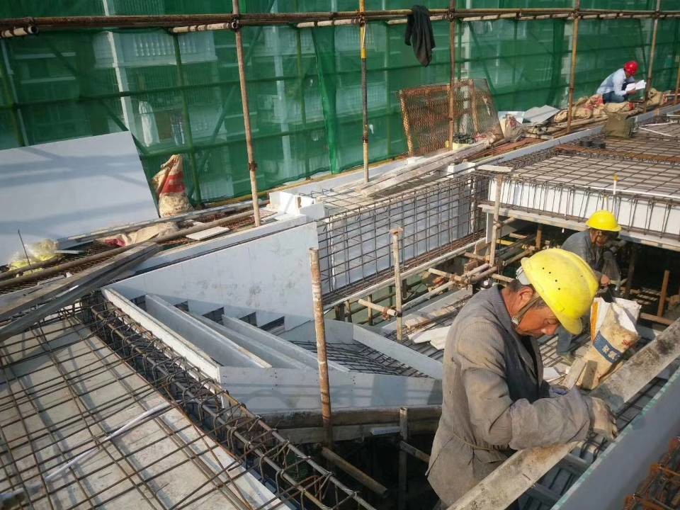 Durable 915mm Hollow Plastic Formwork For Building Formwork