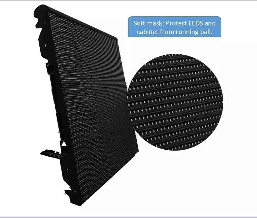 Soccer Field Peripheral Display 960x960mm cabinet Led Video Screen Rental Waterproof IP65 SMD 1R1G1B