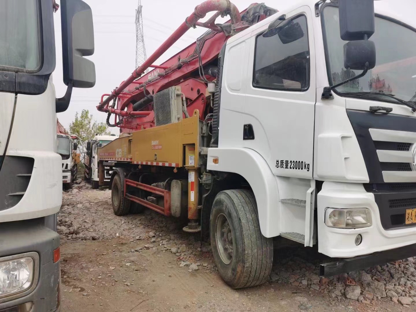 2019year SANY Concrete Pump Mixer Truck Used 37M SYM5230THB 370C-8A