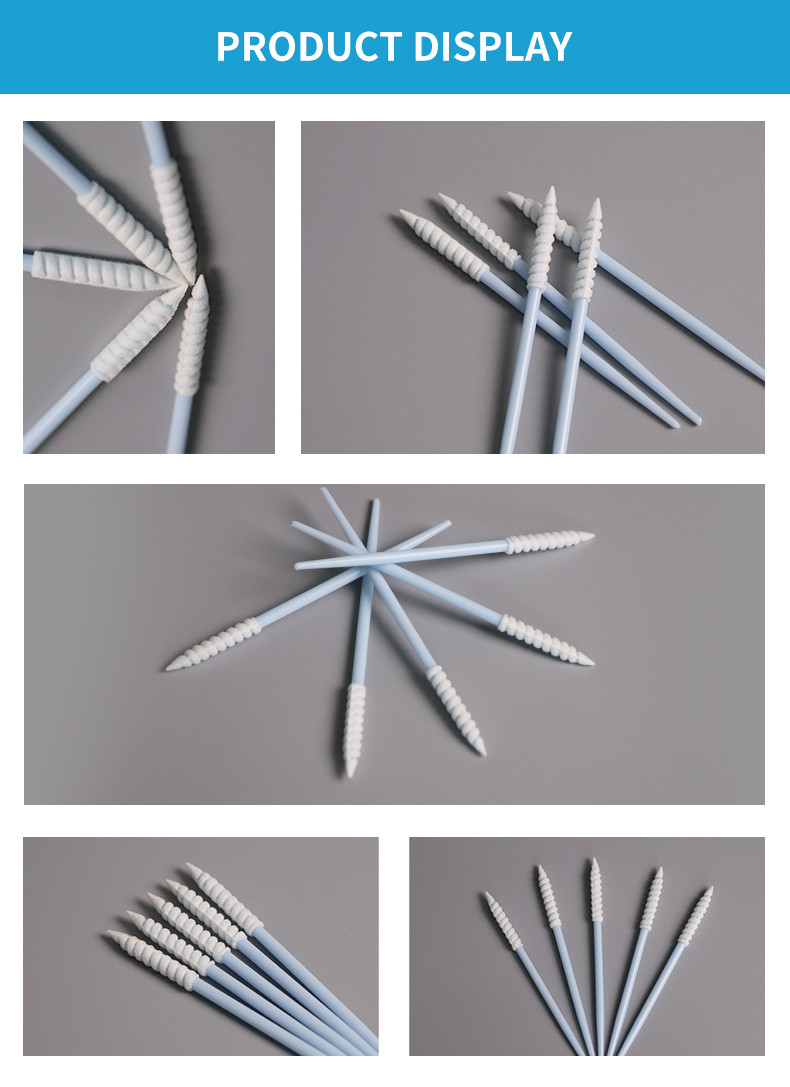 Foam Tipped Swabs Cleaning Swabs Sponge Swabs Stick for Camera Cleanroom Optical Lens