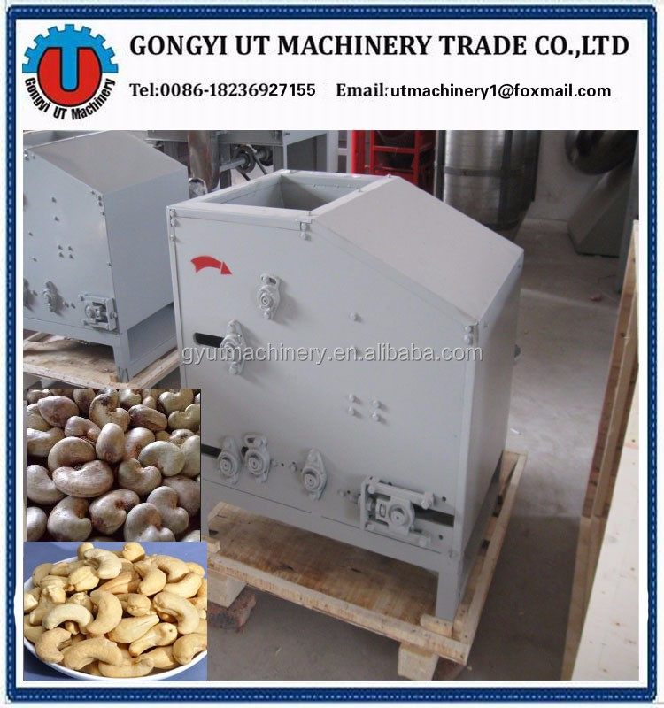 Discount Semi Automatic Cashew Nut Peeling Machine in Silver with 1000X800X770mm Size