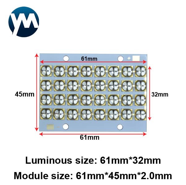 UV Light Module 320W SMD Quarz Lamp Beads UV Led Curing Offset UV LED Light