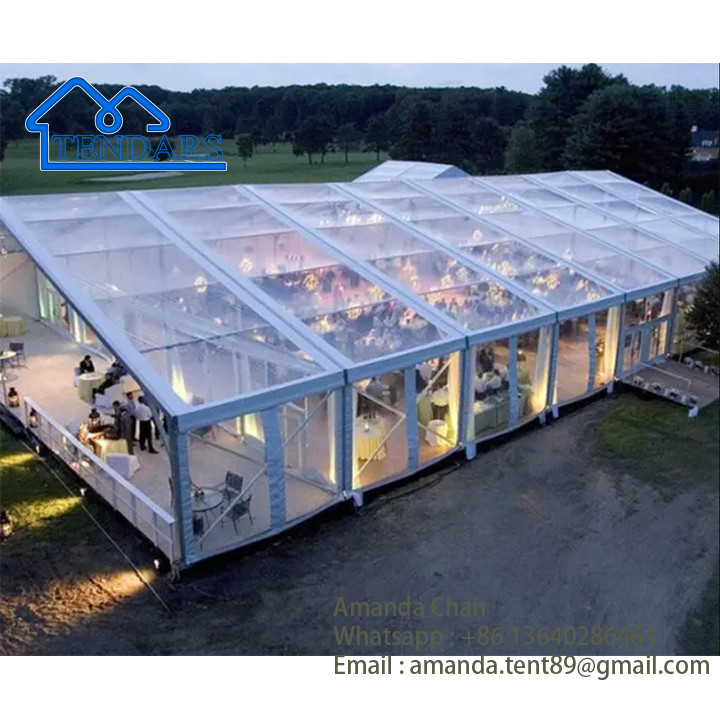 500 People Large Sand White Custom Marquee Party Wedding Tent Party Marquee For Sale