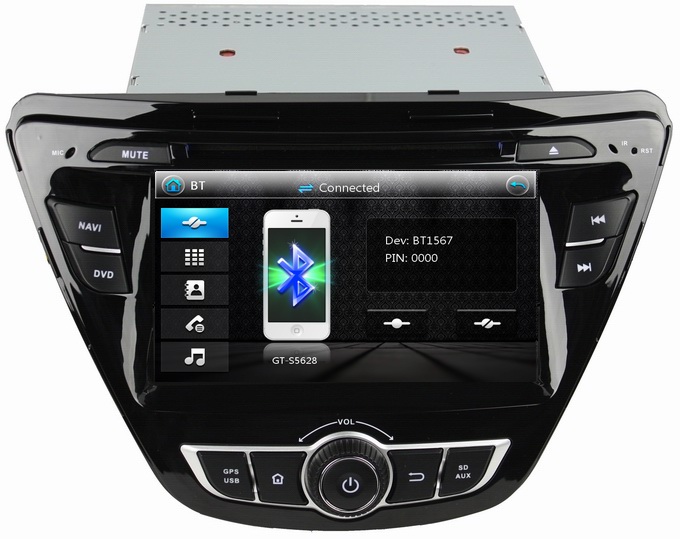 Ouchuangbo Car Multimedia Kit for Hyundai Elantra 2014 DVD Radio iPod USB OCB-7057A