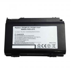 Buy cheap FPCBP176 FUJITSU LifeBook AH550 Battery , 14.4V 4400mAh Laptop Battery product