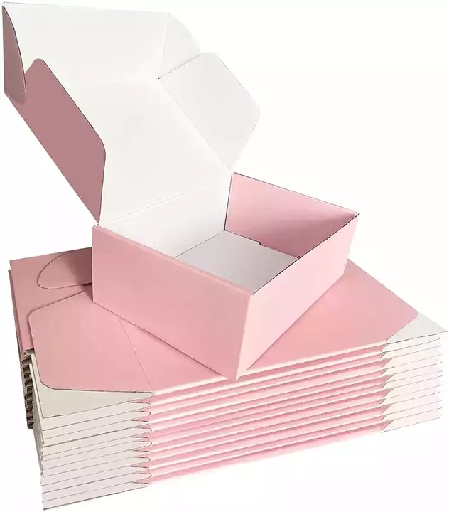 Latest Design Yellow Corrugated Carton Packaging Gift Boxes Mailer for Packaging Needs