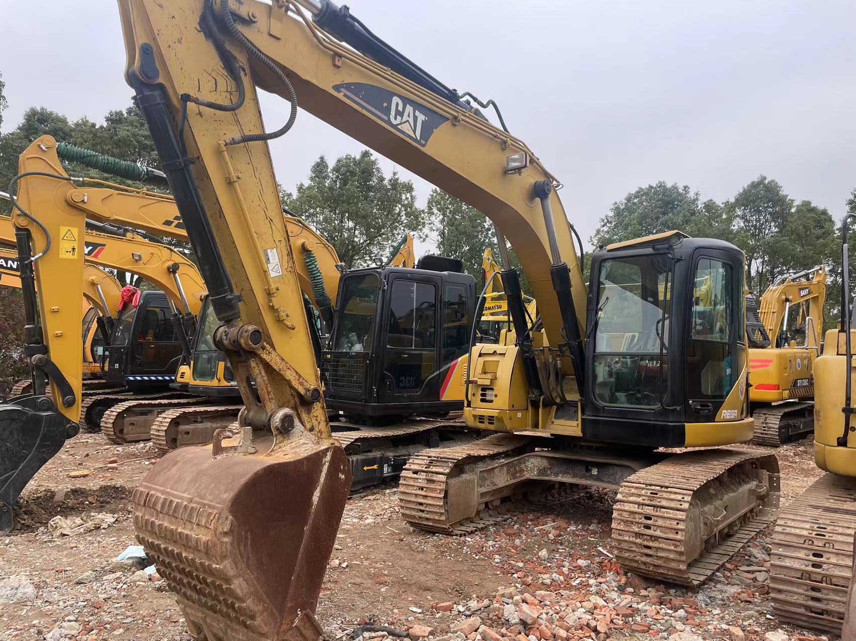 13 Ton Used Cat Excavator CAT313C High Performance 13000KG