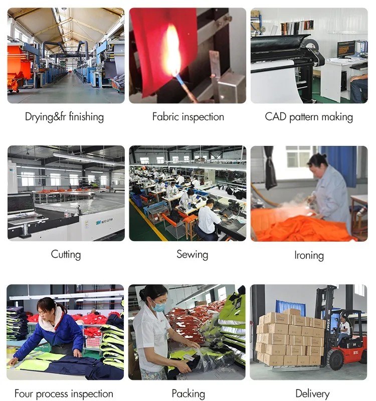 Knitted Fabric Construction Custom Safety Vest High Visibility Jacket Clothing Reflectiv