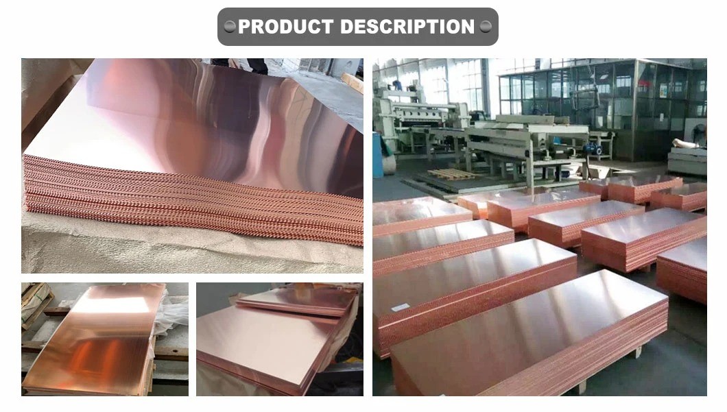 Hot Cold Rolled Copper Sheet For Roofing H63 H65 H68 H85 H90 Tp1 Tu1 12 X 12 1m X 1m