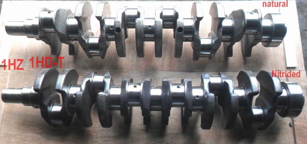 Cast or Forged Cranks 13411-17012 for Toyota Land Cruiser 4.2L 1HZ 1HD-T Crankshaft