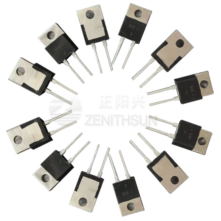 Heat Sink Mountable Thick Film Resistor Non Inductive High Power