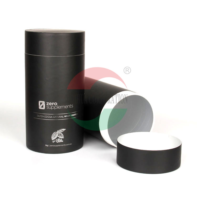 OEM Factory Direct Sale Free Sample Eco Friendly Best High Quality Black Paper Tube