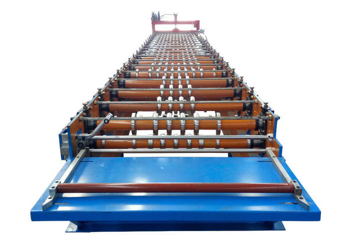 Weight 3.5 Tons Corrugated Sheet Roll Forming Machine Raw Material Thickness 0.3-0.8 MM