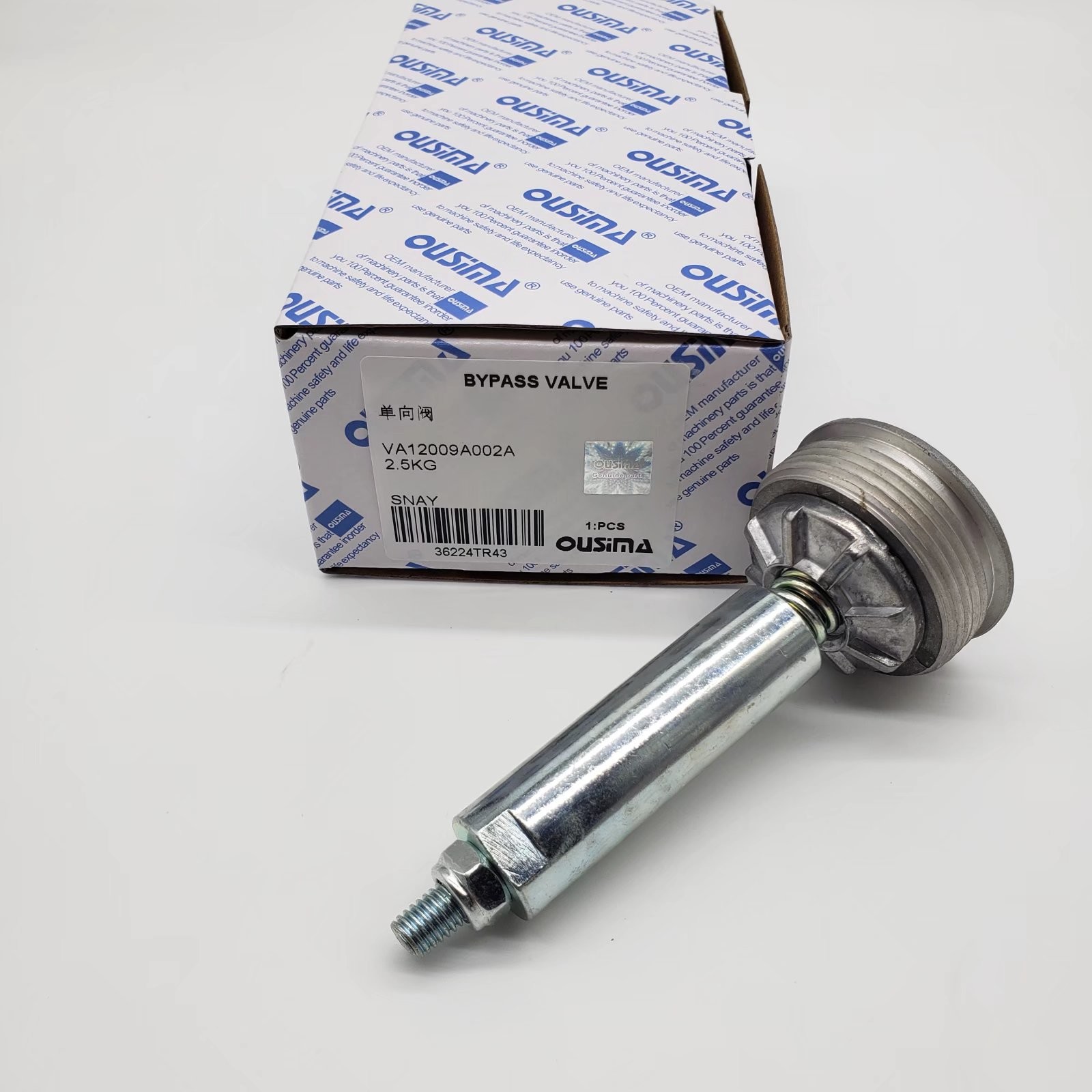 SANY Excavator Control Valve , VA12009A002A One Way Check Valve