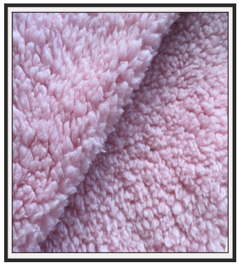330GSM Knitting 160CM Double Plush Polyester Fabric